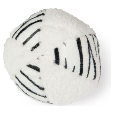 Beeztees Plüschspielzeug Safari Ball Beasty weiß/schwarz