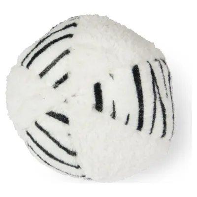 Beeztees Plüschspielzeug Safari Ball Beasty weiß/schwarz Beeztees Plüschspielzeug Safari Ball Beasty weiß/schwarz