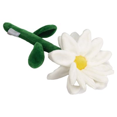 Beeztees Hundespielzeug Blume Daisy weiß