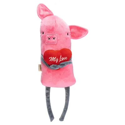Beeztees Hundespielzeug Liebesschweinchen aus Plüsch pink Beeztees Hundespielzeug Liebesschweinchen aus Plüsch pink