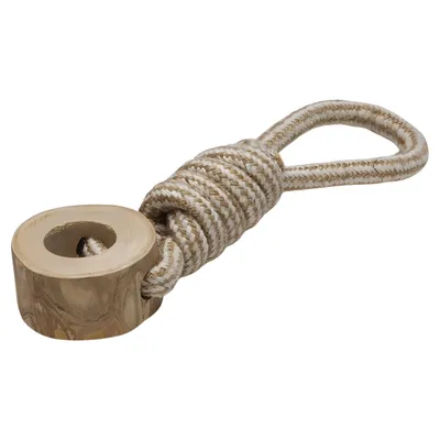 Beeztees Hundespielzeug Dirk aus Kaffeeholz/Baumwolle Beeztees Hundespielzeug Dirk aus Kaffeeholz/Baumwolle
