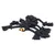 Beeztees Hundespielzeug Halloween Flossy Spinne Seil schwarz Beeztees Hundespielzeug Halloween Flossy Spinne Seil schwarz