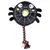 Beeztees Hundespielzeug Halloween Donut Spinne schwarz Beeztees Hundespielzeug Halloween Donut Spinne schwarz