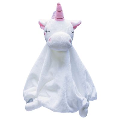 Beeztees Hundespielzeug Puppy Kuscheldecke Einhorn weiß