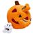 Beeztees Hundespielzeug Halloween Hide 'n' Seek Kürbis