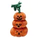 Beeztees Hundespielzeug Halloween Kürbis mit Seil orange