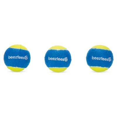 Beeztees Fetch Tennis Ball blau-gelb Beeztees Fetch Tennis Ball blau-gelb