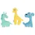 Beeztees Hundespielzeug gerippt Hund blau Beeztees Hundespielzeug gerippt Hund blau