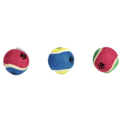 Beeztees Hundespielzeug Tennisball mit Pfotenabdruck Beeztees Hundespielzeug Tennisball mit Pfotenabdruck