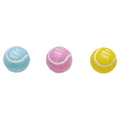 Beeztees Hundespielzeug Puppy Tennisbälle - 3 Stück Beeztees Hundespielzeug Puppy Tennisbälle - 3 Stück