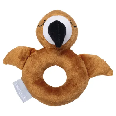 Beeztees Hundespielzeug Puppy Flamy terrakotta mit Rassel aus Plüsch Beeztees Hundespielzeug Puppy Flamy terrakotta mit Rassel aus Plüsch