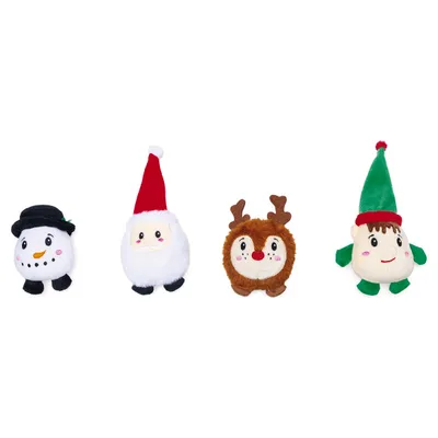 Beeztees Hundespielzeug Weihnachtsfigur aus Plüsch Beeztees Hundespielzeug Weihnachtsfigur aus Plüsch