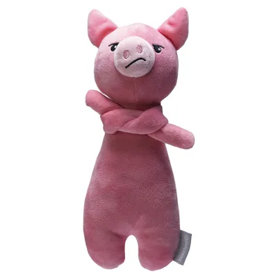 Beeztees Hundespielzeug Grumpy Knor aus Plüsch rosa Beeztees Hundespielzeug Grumpy Knor aus Plüsch rosa