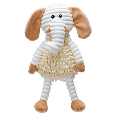 Beeztees Hundespielzeug Eco Elefant Oda aus Fleece beige Beeztees Hundespielzeug Eco Elefant Oda aus Fleece beige