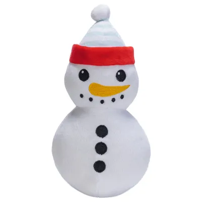 Beeztees Hundespielzeug Xmas Schneemann Plüsch weiß Beeztees Hundespielzeug Xmas Schneemann Plüsch weiß