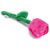 Beeztees Hundespielzeug Blumen Plüsch Tulpe Tulipa pink