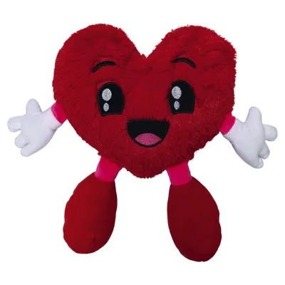 Beeztees Hundespielzeug Mr. Love aus Plüsch rot Beeztees Hundespielzeug Mr. Love aus Plüsch rot