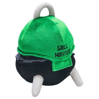 Beeztees Hundespielzeug Grillmeister aus Plüsch grün/schwarz