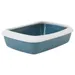 Nobby Katzentoilette mit Rand Iriz grau-blau