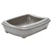 Karlie Katzentoilette mit Rand Arist-O-Cat grau