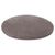 Nobby Starsystem Platte rund DE LUXE warmgrau