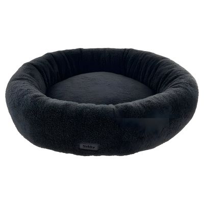 Nobby Hunde Komfortbett Donut Jella dunkelgrau