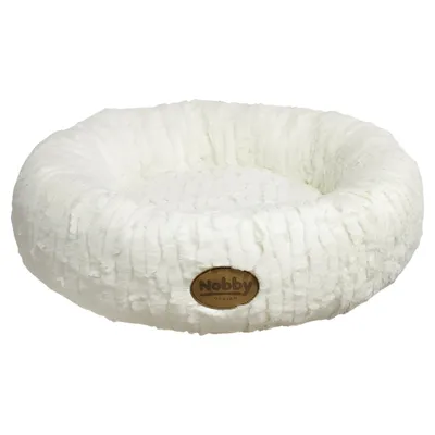 Nobby Hundebett Donut Nova ivory weiß Nobby Hundebett Donut Nova ivory weiß