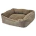 Nobby Katzen Komfortbett eckig Classic Teddy taupe