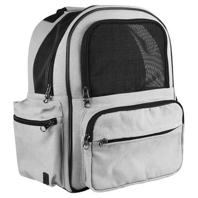 Nobby Rucksack Jela hellgrau für Hunde