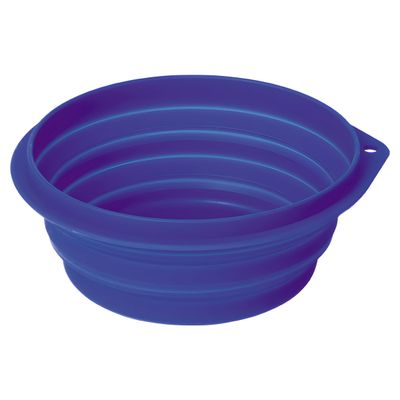 Nobby Silikon Napf, faltbar blau