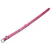 Nobby Halsband Crystal einreihig fuchsia/schwarz