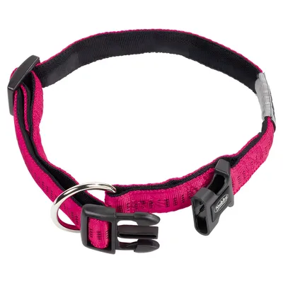 Nobby Halsband Soft Grip fuchsia/schwarz Nobby Halsband Soft Grip fuchsia/schwarz