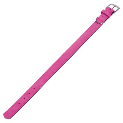 Nobby Halsband Velours fuchsia (Passion)