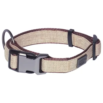 Nobby Halsband Linen Deluxe braun Nobby Halsband Linen Deluxe braun