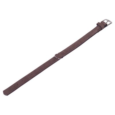 Nobby Halsband Velours braun (Root)