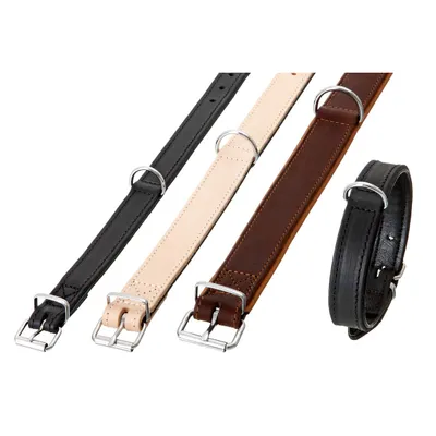 Karlie Halsband Rondo genäht extra breit schwarz Karlie Halsband Rondo genäht extra breit schwarz