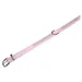 Nobby Halsband Crystal zweireihig rosa/weiß