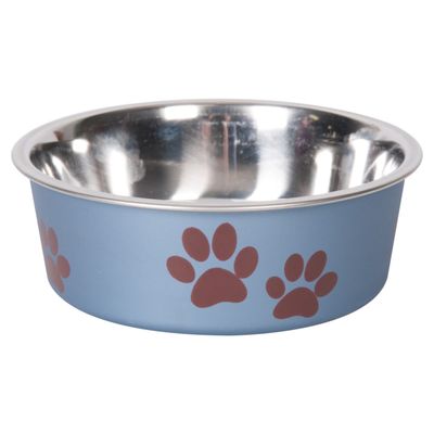 Karlie Hundenapf Edelstahl Ascar blau-metallic