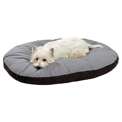 Karlie Liegekissen Doc Bed oval, grau-schwarz