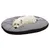 Karlie Liegekissen Doc Bed oval, grau-schwarz Karlie Liegekissen Doc Bed oval, grau-schwarz
