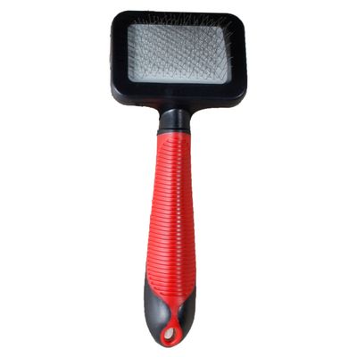 Karlie Professional Zupfbürste mit Zinken rot/schwarz