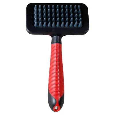 Karlie Massagebürste rot/schwarz Karlie Massagebürste rot/schwarz