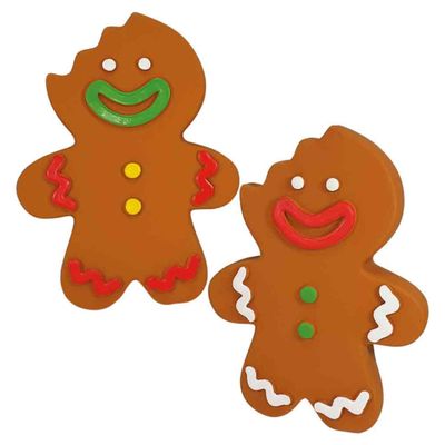 Nobby Hundespielzeug Xmas angebissener Lebkuchenmann Latex