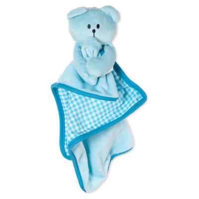 Karlie Welpenspielzeug Decke Bär blau