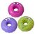 Nobby Hundespielzeug Donut mit Gesicht aus Latex