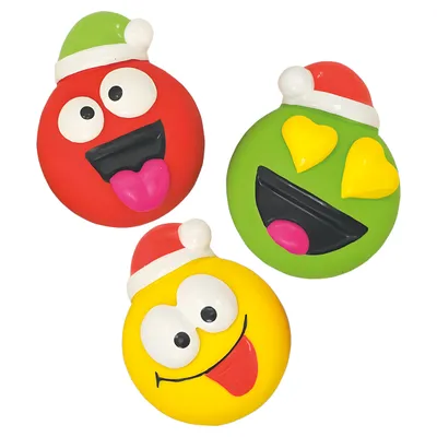 Nobby Xmas Hundespielzeug Smiley aus Latex Nobby Xmas Hundespielzeug Smiley aus Latex