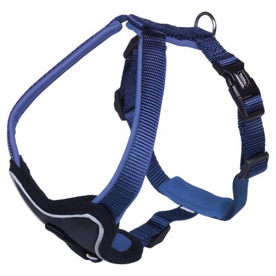Nobby Komfort Geschirr Classic Preno blau/blau