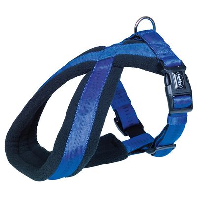 Nobby Komfort Geschirr Soft Grip blau
