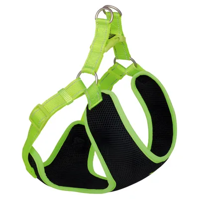 Nobby Geschirr Black Mesh Reflect neongelb Nobby Geschirr Black Mesh Reflect neongelb