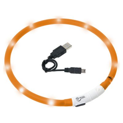 Karlie Visio Light - LED Leuchtschlauch orange
